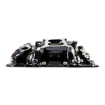 Performer RPM Small Block Chevy AIR-Gap Intake Manifold, Black Plasma finish image 5