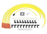SuperStock 4000 Series V8 Wires, Copper Core, 8mm Yellow w/Orange Straight Boots image 1