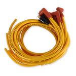 SuperStock 4000 Series V8 Wires, Copper Core, 8mm Yellow w/90° Orange Boots image 1