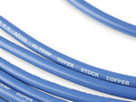 SuperStock 4000 Series V8 Wires, Copper Core, 8mm Blue w/90° Blue Boots image 4