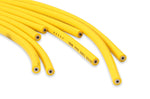 Spark Plug Wire Set - 8mm - Yellow with Orange Straight Boots image 5