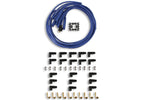 Spark Plug Wire Set- 8mm - Blue Wire with Blue Straight Boots image 2