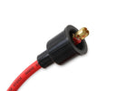 Spark Plug Wire Set- 8mm -  Red Wire with Red Straight Boots image 5