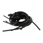 Spark Plug Wire Set- 8mm - Black Wire with Black 90 Deg Boots image 2