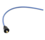 Spark Plug Wire Set- 8mm - Blue Wire with Blue 90 Deg Boots image 5