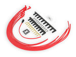 Spark Plug Wire Set- 8mm- Super Stock Universal-Graphite Core- 90 Deg Boots- Red image 4