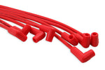Spark Plug Wire Set- 8mm- Super Stock Universal-Graphite Core- 90 Deg Boots- Red image 6