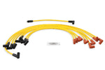 Spark Plug Wire Set - 8mm - Yellow with HEI Stock Style Boots image 2