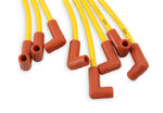 Spark Plug Wire Set - 8mm - Yellow with HEI Stock Style Boots image 4