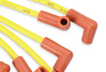 Spark Plug Wire Set - 8mm - Yellow with HEI Stock Style Boots image 6