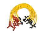 Spark Plug Wire Set- 8mm-Custom with Graphite Core-HEI Stock Style Boots- Yellow image 1