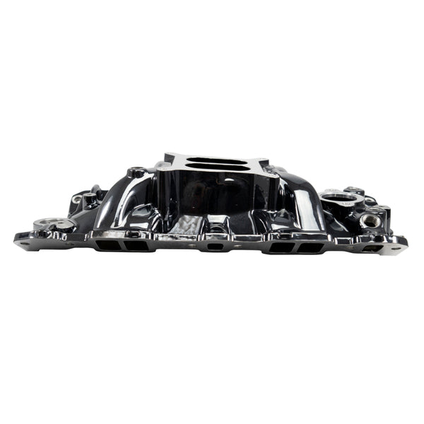 Performer EPS Intake Manifold for 55-86 Small-Block Chevy w/ Black plasma Finish