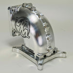 95-105mm 4150 100Deg Billet Elbow with Divider Side/Side Facing image 2