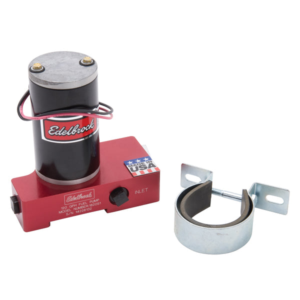 Red Electric Fuel Pump - 120 GPH
