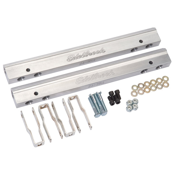 Fuel Injection Fuel Rail #3641, -6 AN Clear For Chrysler LA Engine