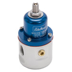 Carbureted Adjustable Bypass Fuel Pressure Regulator (160 GPH) in Blue Finish image 2