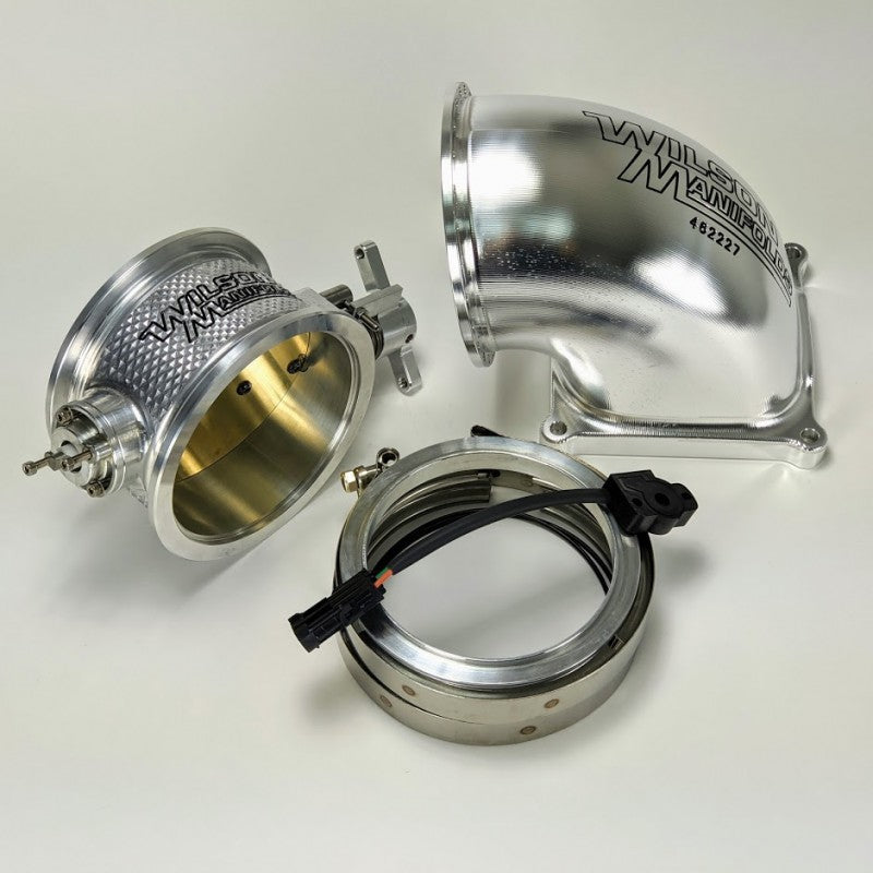 123mm TB 123mm Billet Elbow Combo TB, ELBOW, CLAMP KIT, TPS