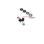 O-ring/seal service kit for injector with 14mm top adapter and 14mm clear bottom adapter. image 1