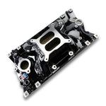 Edelbrock Perf EPS Manifold for Small-Block Chevy Vortec, Black Plasma Finish image 6