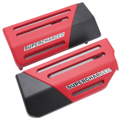Edelbrock Supercharger Aluminum Coil Covers #41142 For 2010-13 Camaro SS