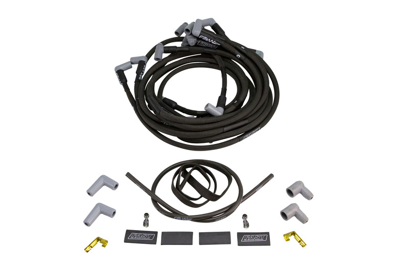 Wire Set, Firewire W/ Sleeve, BBC, 90 Degree Plug, Under Header
