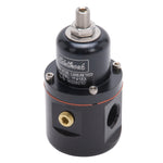 Carbureted Adjustable Bypass Fuel Pressure Regulator (160 GPH) in Black Finish image 2