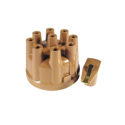 ACCEL Distributor Cap & Rotor Kit - Female Socket Style - Tan - ACCEL 8220, Cap and Rotor Kit, Tan, Socket Style, Kit