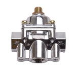 Adjustable Fuel Pressure Regulator with Chrome Finish (1-4 psi) image 2