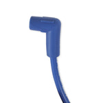 Spark Plug Wire Set - 8mm - Universal - Blue Wire with Blue 90 Deg Boots image 3