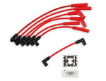 Spark Plug Wire Set - Super Stock Spiral Core 8mm - Jeep L6 - Red image 2