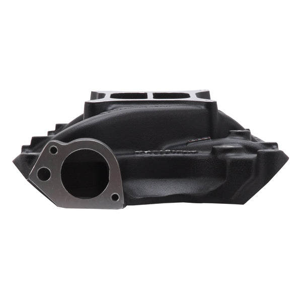 Performer 351-W Intake Manifold for S/B Ford 351 Windsor, Black Finish