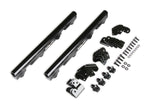 Billet Fuel Rail Kit for LS Truck Intake - Includes billet fuel rails, brackets, (4) -6 to 3/4-16 O-ring adapters image 1