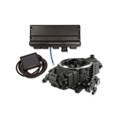 Holley EFI Terminator X Max Stealth 4150 - Black - Pre-2009 GM 4L60E/4L80E Transmission Control - 650 HP