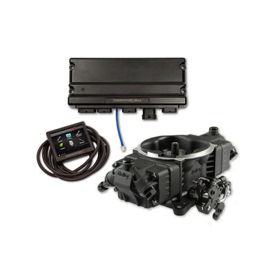 Holley EFI Terminator X Stealth GM LS 4150 - Black - 24X Crank - 4 Injectors - 650 HP