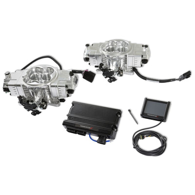 Holley EFI Terminator X Stealth 4150 2x4 - Shiny