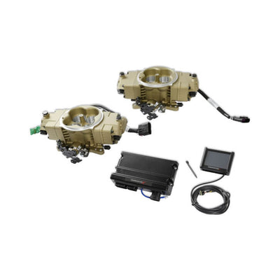 Holley EFI Terminator X Stealth 4150 2x4 - Gold