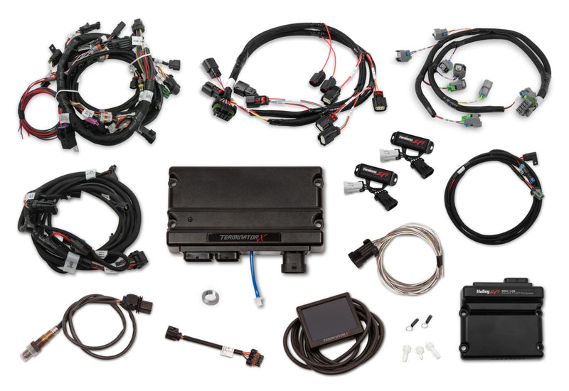 Holley EFI Terminator X - 2011-2012 Ford Coyote w/ Ti-VCT - 2011-2012 Ford Coyote Engines with Ti-VCT and EV6 injectors, for Early Coils