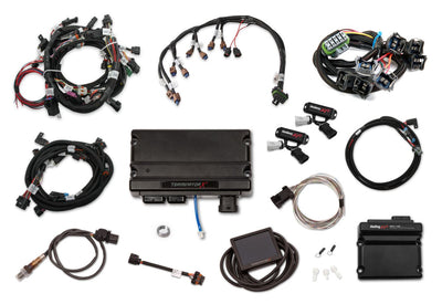Holley EFI Terminator X - 2015.5-2017 Ford Coyote w/ Ti-VCT - 2015.5-2017 Ford Coyote Engines with Ti-VCT and EV1 injectors, for Late Coils