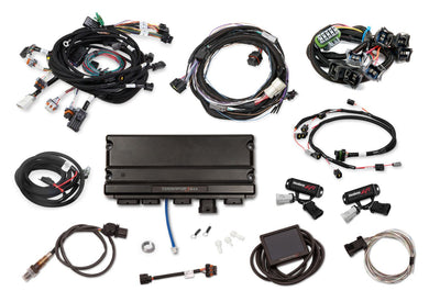Holley EFI Terminator X Max - 2V Ford Mod Motor - Stock coils - EV1 injectors - 4R70W Transmission Control