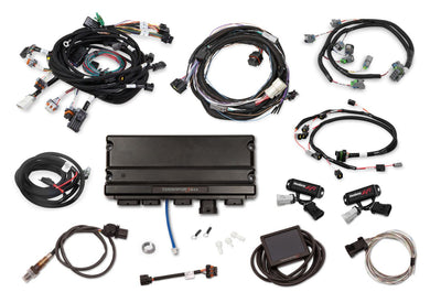 Holley EFI Terminator X Max - 2V Ford Mod Motor - Stock Coils - EV6 injectors - 4R70W Transmission Control
