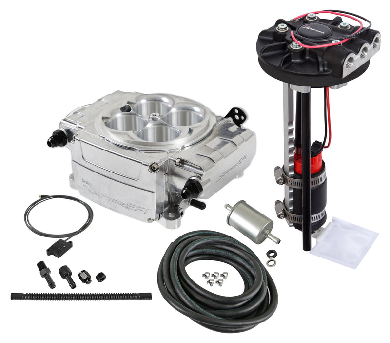 Holley Sniper 2 EFI - Polished - Return Style Drop-In Module - Without PDM - Bluetooth Module service only available within