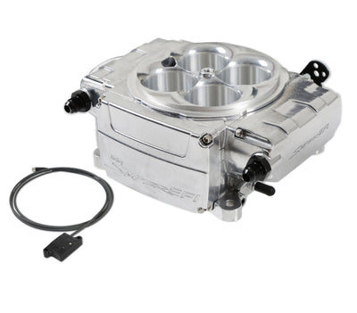 Holley Sniper 2 EFI - Polished - Base Kit - Without PDM - Bluetooth Module service only available within the USA and Canada