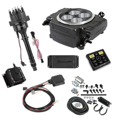 Holley Sniper 2 EFI - Black - Inline Pump - With PDM - 3.5 in. Handheld
