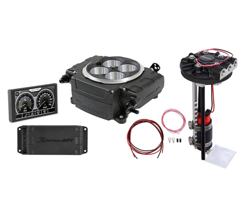 Holley Sniper 2 EFI - Black - Returnless Style Drop-In Module - With PDM - 5 in. Handheld
