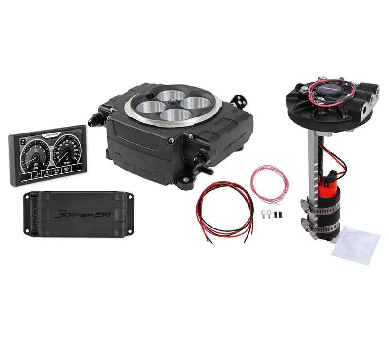 Holley Sniper 2 EFI - Black - Return Style Drop-In Module - With PDM - 5 in. Handheld
