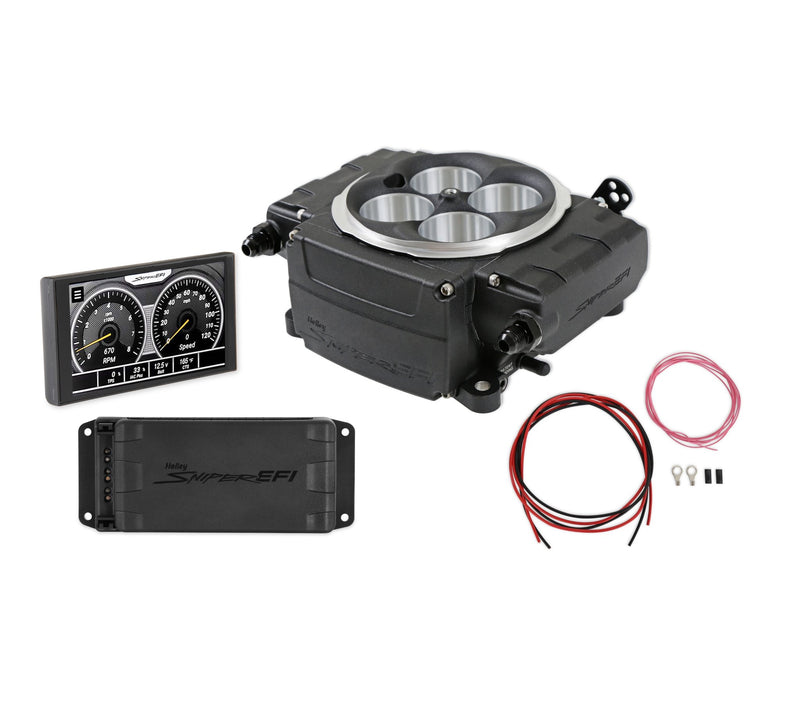 Holley Sniper 2 EFI - Black - Base Kit - With PDM - 5 in. Handheld