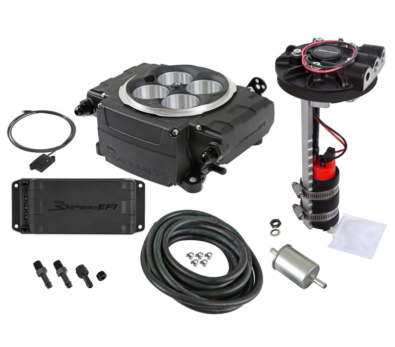 Holley Sniper 2 EFI - Black - Returnless Style Drop-In Module - With PDM - Bluetooth Module service only available withi