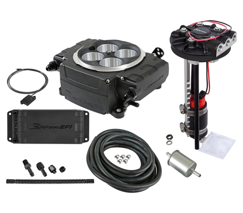Holley Sniper 2 EFI - Black - Return Style Drop-In Module - With PDM - Bluetooth Module service only available within th