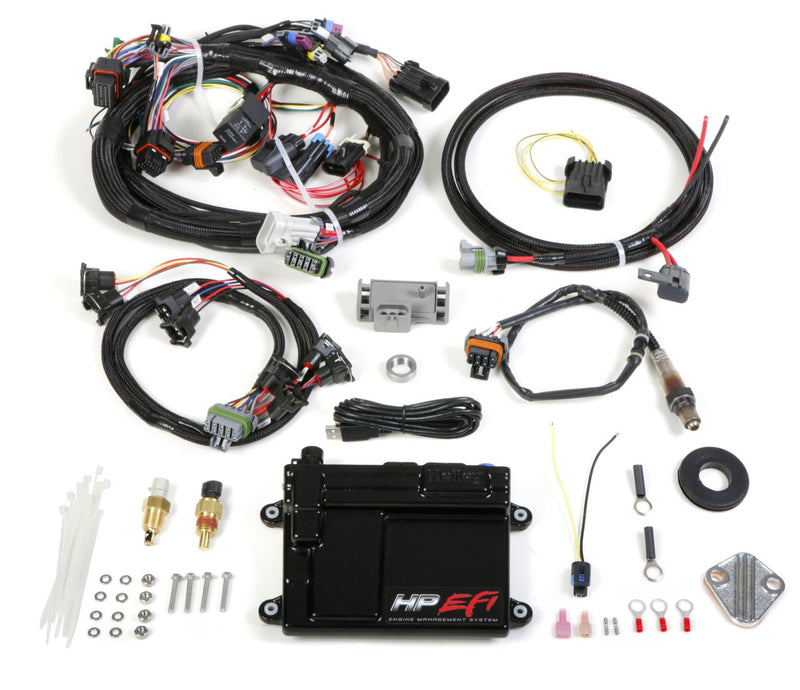 HP EFI ECU & Harness Kits - Universal V8 Multi-Point Fuel Injection, Includes Bosch Oxygen Sensor
