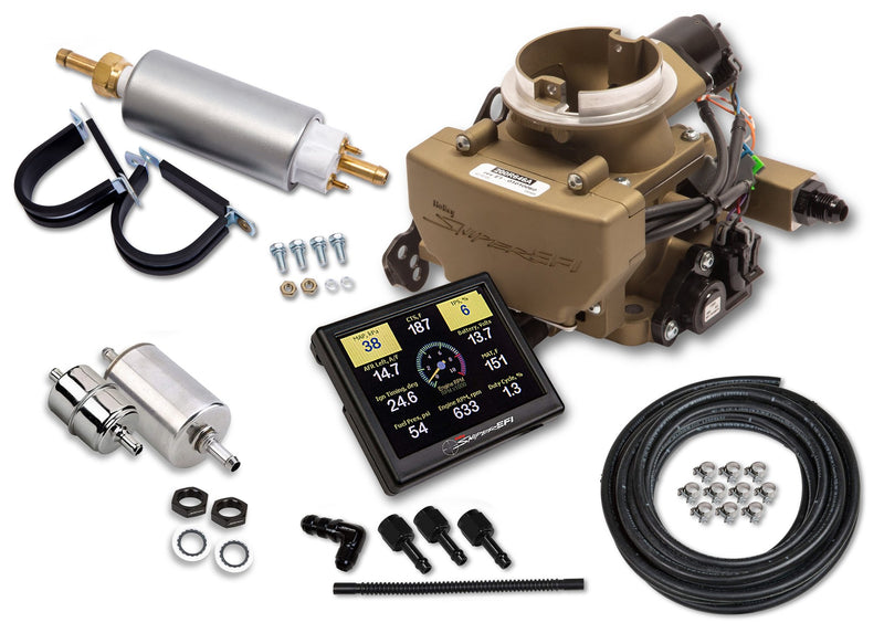 Holley Sniper EFI 2GC Small Bore - Classic Gold